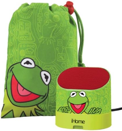 Кермит на преносен звучник за полнење на жаби со носење кутија за MP3 плеери/iPhone/iPad, DK-M63