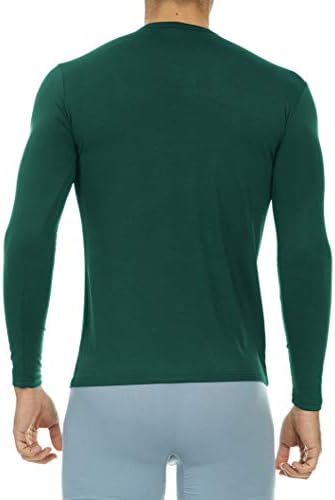 Термички кошули на Термајхн за мажи со долги ракави термички компресивни кошули за мажите основен слој на ладно време