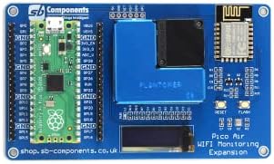 SB компоненти Raspberry Pi Pico со Pico Air WiFi Monitoring Expansion PMSA003 Сензор ESP8266 Модул на модул WiFi Hat за малина Пи
