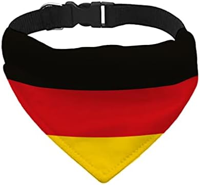 Германско Знаме Пет Бандана Јака-Знаме Шамија Јака-Боја Куче Бандана-XL