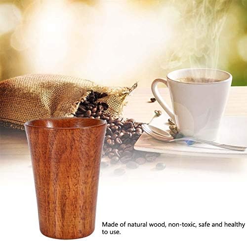Чаша За Чај Од Дрво Од Хинап Деламан, Рачно Изработена Примитивна Врвна Шолја За Пиење Природен Дрвен Чај За Пиво, Шолја За Кафе, Контејнер За