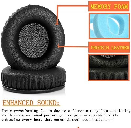 Замена на ушите на Yunyiyi, перница компатибилен со Plantronic Blackwire C3220 C3210 C3215 C3225 Слушалки во САД, Упатства за перници ги