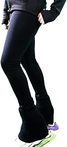 Викторија Предизвик црни мраз лизгачки хеланки скејт -панталони Полетек | Термички vcsp17 споени uniqgarb