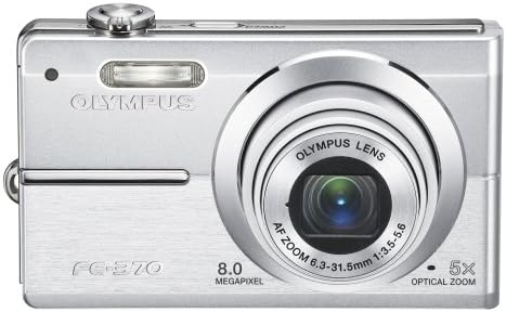 Дигитална камера Olympus FE370 8MP со стабилизиран зум на 5x оптичка двојна слика