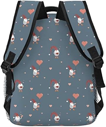 Afhyzy Gnome Travel Laptop Rankpack Women Bookbag Bookbag лесен училишен ранец за девојчиња прилагодлив ранец на колеџ се вклопува