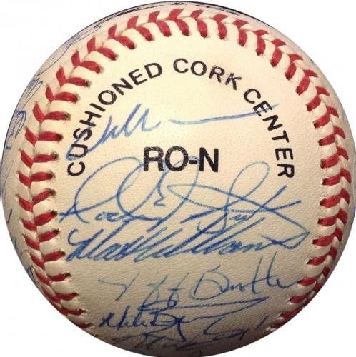 1992 година Тимот на Сан Франциско гиганти го потпиша NL Бејзбол 27 Autos Craig Clark COA - Автограмирани бејзбол