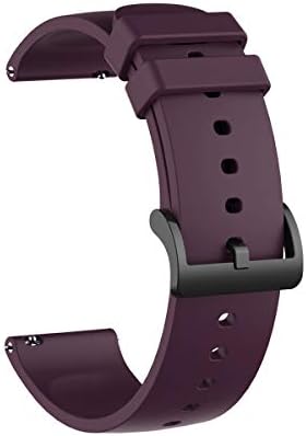Tencloud 10 пакет компатибилен со Donerton P22 P32 P36 P40/Kalinco P22 Smart Watch, 20mm меки силиконски ленти за брзо ослободување на ленти за Popglory P22 P32 P36/Canmixs P22 Smartwatch