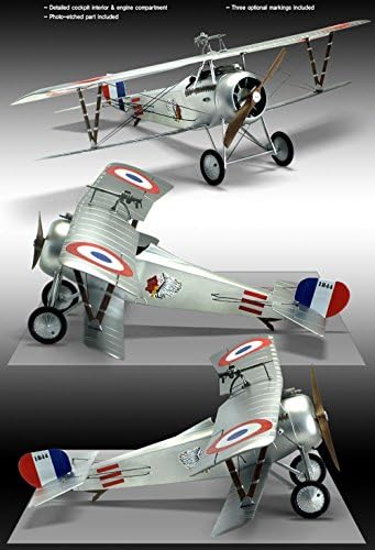 Академија 1/32 Nieuport 17 Стогодишнина од Првата светска војна 12121 од моделите на академија