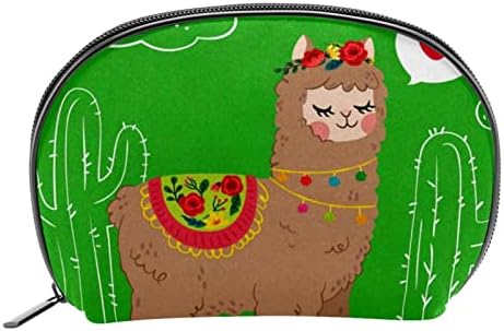 Тоалетна Торба, Козметичка Торба За Шминка За Патувања За Жени Мажи, Цртан Филм Прекрасна Американска Камила