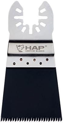 Харпоу 10 парчиња прецизност Јапонско сечило со држач за безжичен, 45мм, лопатки за алатки за осцилирање на моќност, мултитолни сечила, алатка