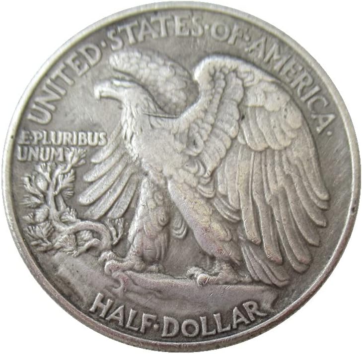 Сад Половина Долар Одење Слобода 1942 Сребрена Реплика Комеморативна Монета