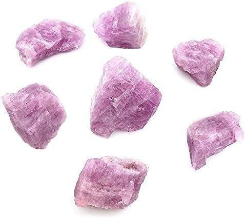 Shitou2231 1 парче природна виолетова споданумен kunzite камен груб кристал оригинални камења сурови природни камења и минерали заздравување камења