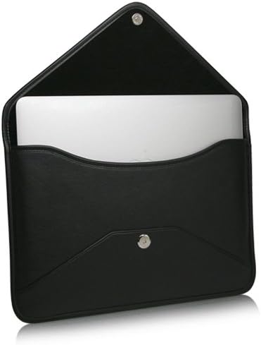 Case Boxwave Case for Lenovo Yoga C930 стакло - Елитна кожна торбичка за месинџер, синтетички кожен покритие куќиште дизајн на пликови