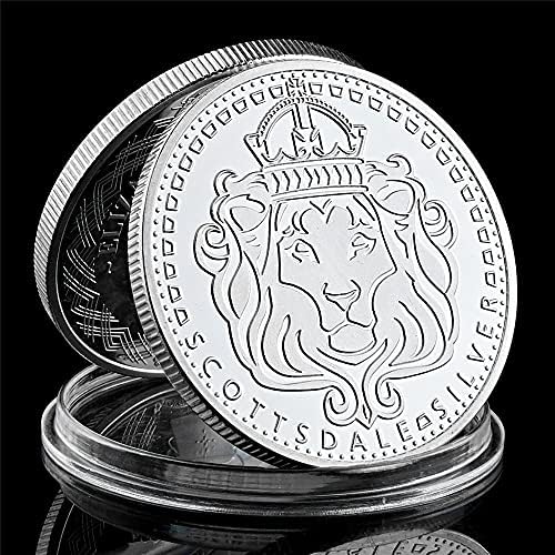 Кингфенг Скотсдејл Паратус 1 Троја Оз Сребрен Сувенир Метална Монета Колекционерски