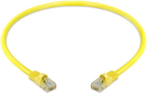 CMPLE - CAT5E Ethernet Patch Cable, RJ45 Интернет мрежен кабел, UTP, Интернет жица за модем, рутер, компјутер, ТВ, конзоли - 1,5