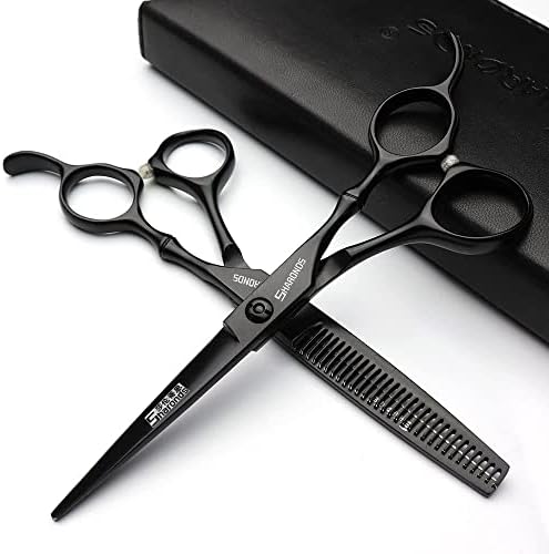 6/7 инчи за фризерски ножици Поставете алатки за стилизирање на ножици за коса во берберница