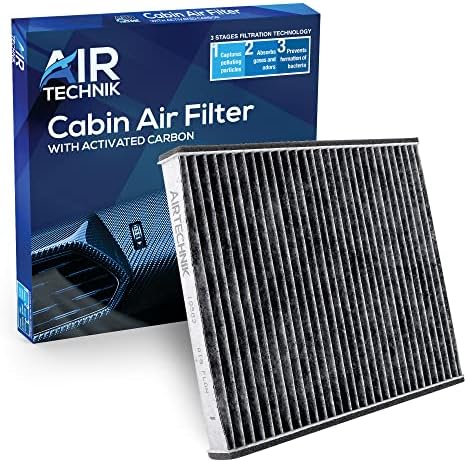 AirTechnik CF10562 Кабински филтер за воздух w/активиран јаглерод | Fits 2001-2005 Lexus GS300/GS430, 2001-2006 LS430, 2002-2010 SC430-87139-50030