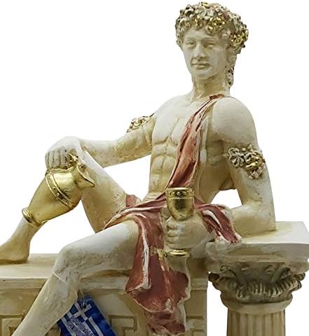 Дионис Бахус грчки бог на виното статуа скулптура што леане камен