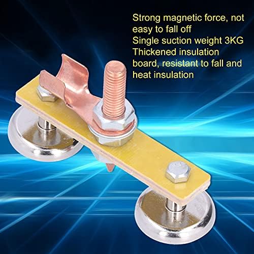 Магнетно заварување поддржува голема вшмукување двојна магнет заземјување додатоци за бакар клип, погодни за различно механичко одржување
