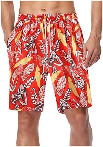 Мажите за пливање стебла со големина 34 летен тренд печатено брзо сушење машки шорцеви и панталони за плажа кратки машки стебла за пливање