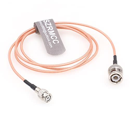 SZRMCC машки BNC до мини мали BNC машки коаксијални RF SDI RG316 кабел за монитор за детектор на ултразвучен недостаток