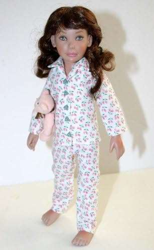 Слатка забава печатена шема за шиење за 11 кукли на Лиан