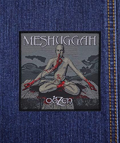 Албум Meshuggah Obzen Patch Progressive Metal Band Music Woven Sew On Applike
