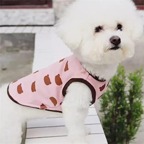 Mgwye летен резервоар врвна облека за кучиња за миленичиња печатена мека облека за мали и мали кутриња