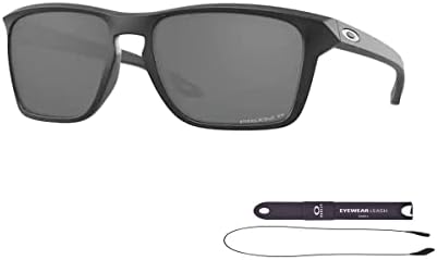 Oakley Sylas OO9448 Очила за сонце за правоаголник за мажи + пакет поводник + дизајнерски комплет за нега на iWear