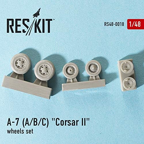 Reskit RS48-0018-1/48-Поставени тркала за смола за LTV A-7 Corsair II A/B/C/E