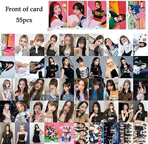 Pyajuu ive Photo Cards 55pcs Ive Season's Semoning 2023 kpop ive lomo картички kpop разгледница ive great grail за навивачи ќерка