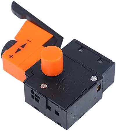 Копче за прекинувач за напојување GOOFFY AC 250V/4A FA2-4/1BEK Прилагодлива контрола на брзината CW/CCW прекинувач за електрична вежба за напојување