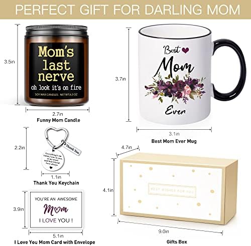 Мајки Ден Подароци, Најдобра Мајка Некогаш Кафе Кригла И Свеќа Подароци Во Собата, Роденденски Подароци За Мама