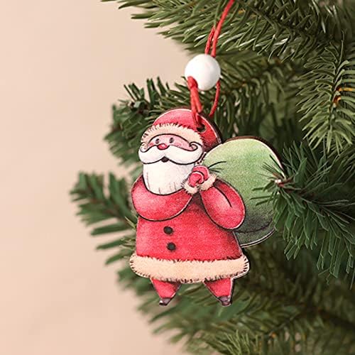 Dbylxmn Божиќни Украси Креативен Нов Приврзок За Дедо Мраз Божиќ Шарен Накит Украси За Забави За Приврзоци Од Божиќно Дрво За Девојчиња 11 Ти