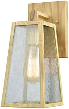 Elk Home 45098/1 Meditterano 12 '' High 1-Light Outdoor Sconce со кафеава завршница