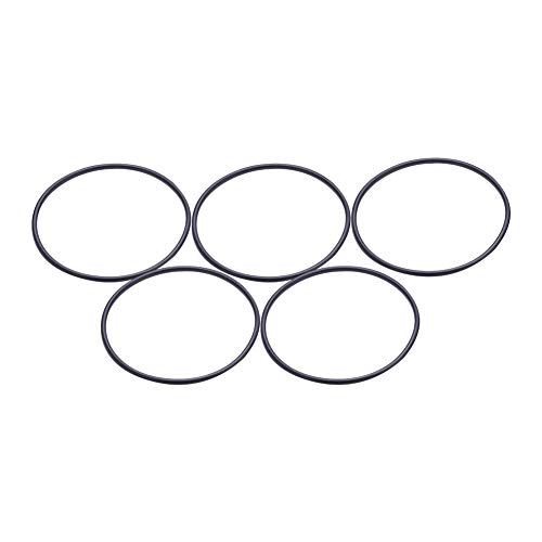 Беттомшин 5 парчиња нитрилна гума О-прстени, 135мм ОД 125мм ID 5мм ширина, метричка буна-нитрилна запечатување запечатување за мијалник за заптивка