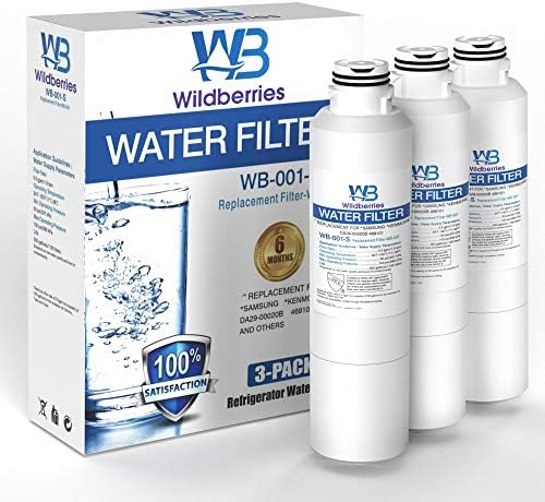 Wildberries RF28JBEDBSR/AA Фрижидер филтер за вода компатибилен со Samsung DA29-00020A, HAF-CIN/EXP, 46-9101, RF263Beaesg/AA, RS25J50,