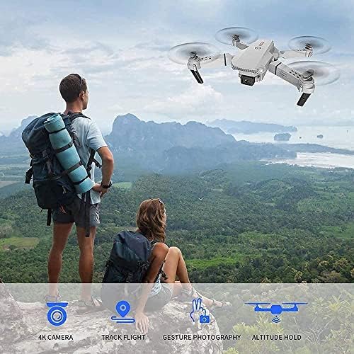 GPS Drone Drone Skyteey со 4K HD камера за возрасни, Quadcopter, автоматско враќање дома, следете ме, сопствена рута, долг контролен