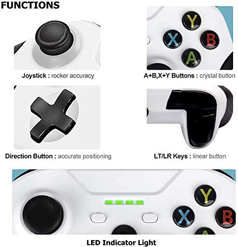 Жичен Контролер За Xbox One, Жичен Xbox Еден Контролер За Игри Со Двојни Вибрации И Напреден Дизајн USB Gamepad Joypad Контролер За Xbox One/S/X/КОМПЈУТЕР
