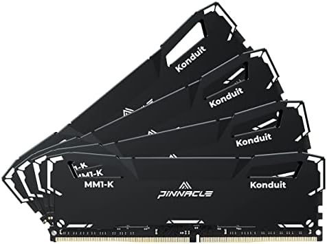 Timetec Pinnacle Konduit 128GB КОМПЛЕТ DDR4 3600MHz PC4-28800 CL18-22-22-42 XMP2. 0 Оверклокување 1.35 V Двојна Ранг Компатибилен ЗА