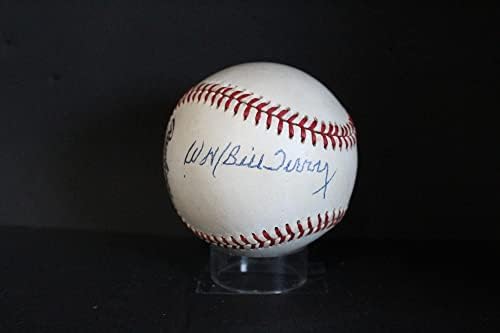 Бил Тери потпиша бејзбол автограм авто -автограм PSA/DNA AM48712 - Автограмирани бејзбол