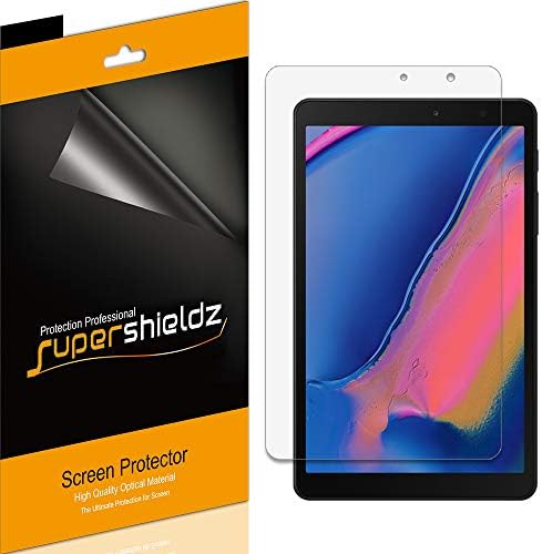 SuperShieldz дизајниран за Samsung Galaxy Tab A 8.0 со заштитник на екранот S Pen, 0,23 mm, анти -сјај и анти -отпечаток штит