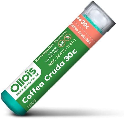 Олоис Кофе Круда 30с органски, без лактоза, веган, хомеопатска медицина за непроспиеност, 80 пелети