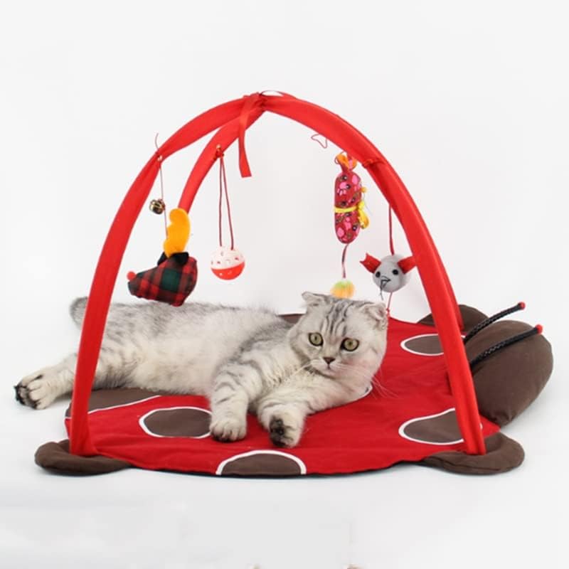 Играчки за шатори за мачки за мачки што висат играчки миленичиња играчки мачки играат мат ќебе куќа одвоени шатори за маче