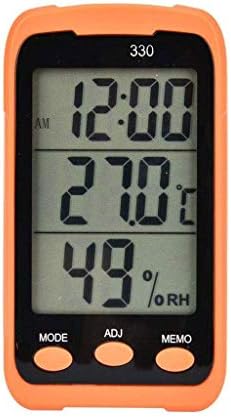Индикатор за мерач на влажност на Quul хигрометар Дигитален термометар во затворен термометар со собна температура и влажност Монитор на термометар