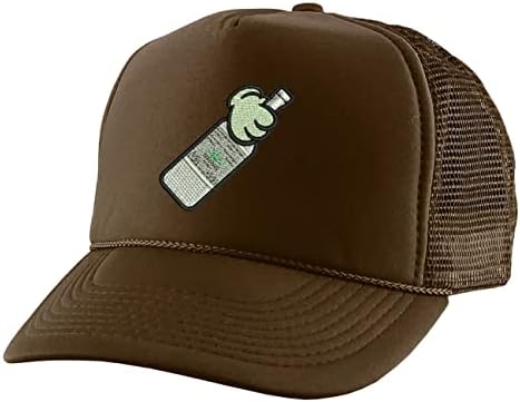 Текила Камион Шајер Шише за возрасни извезено Мики Хандс бејзбол капа, прилагодлив Snapback