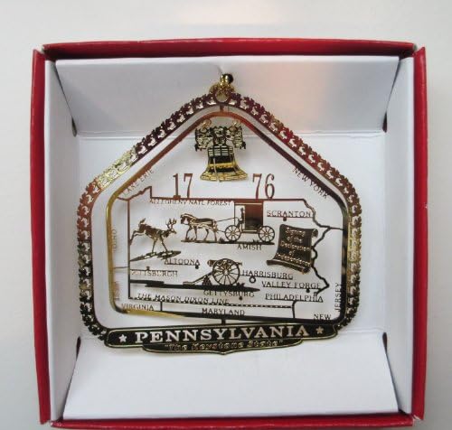 Подарок за сувенири за сувенири за божиќни украси во Пенсилванија