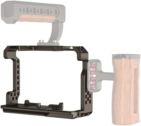 Poyinco Camera Cagage со стандарден ладен чевли за Sony A7M3/A73/A7R3/A7R2 камера итн.