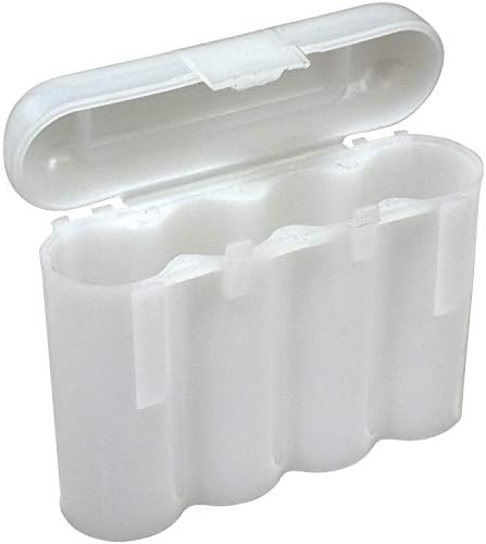 Battц Батерија 10 Бела Cases ААА ЦР123А Пластични Кутии За Складирање На Батерии