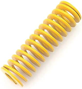 Изворите на компресија се погодни за повеќето поправка I 1PCS компресија на мувла Пролетно жолто жолто светло оптоварување со печат